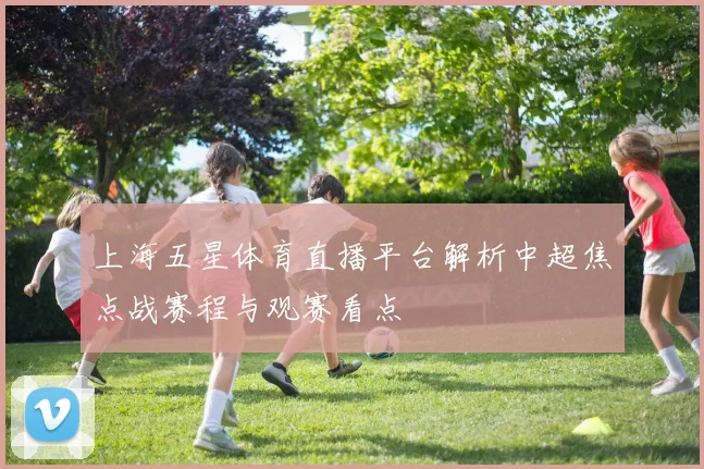 上海五星体育直播平台解析中超焦点战赛程与观赛看点
